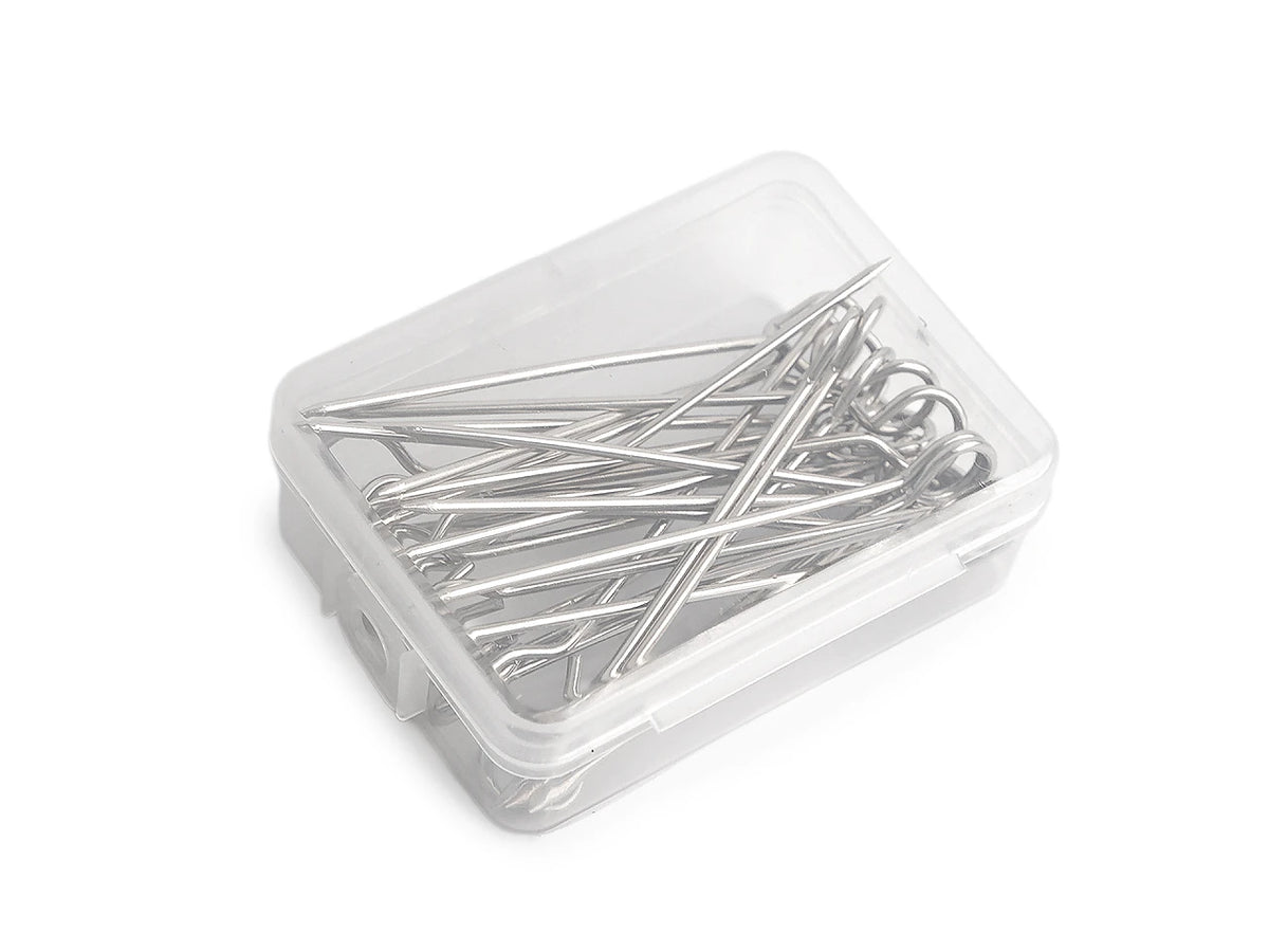 Długie szpilki 65 mm – stal nierdzewna, 30 szt.