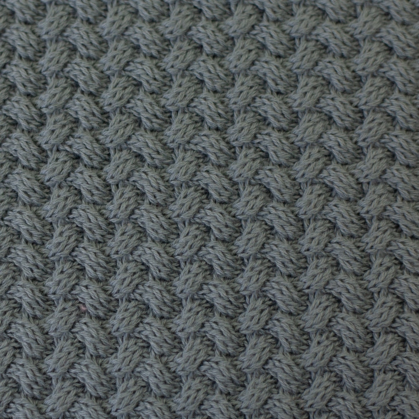 Image of 100% cotton knit - blue-grey 525 g/m² – available at Šarlotes audumi