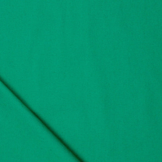 Image of 100% cotton fabric - emerald green 125 g/m² – available at Šarlotes audumi