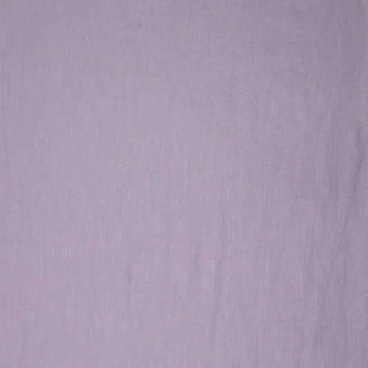 Zdjęcie 100% zmiękczonej tkaniny lnianej w kolorze dymnego lila 165 g/m² – dostępne w Šarlotes audumi