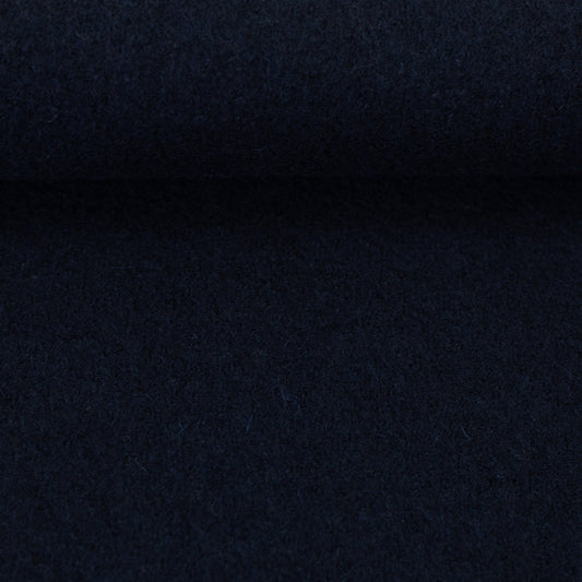 Image with 100% wool fleece - dark blue 385 g/m² – available at Šarlotes audumi