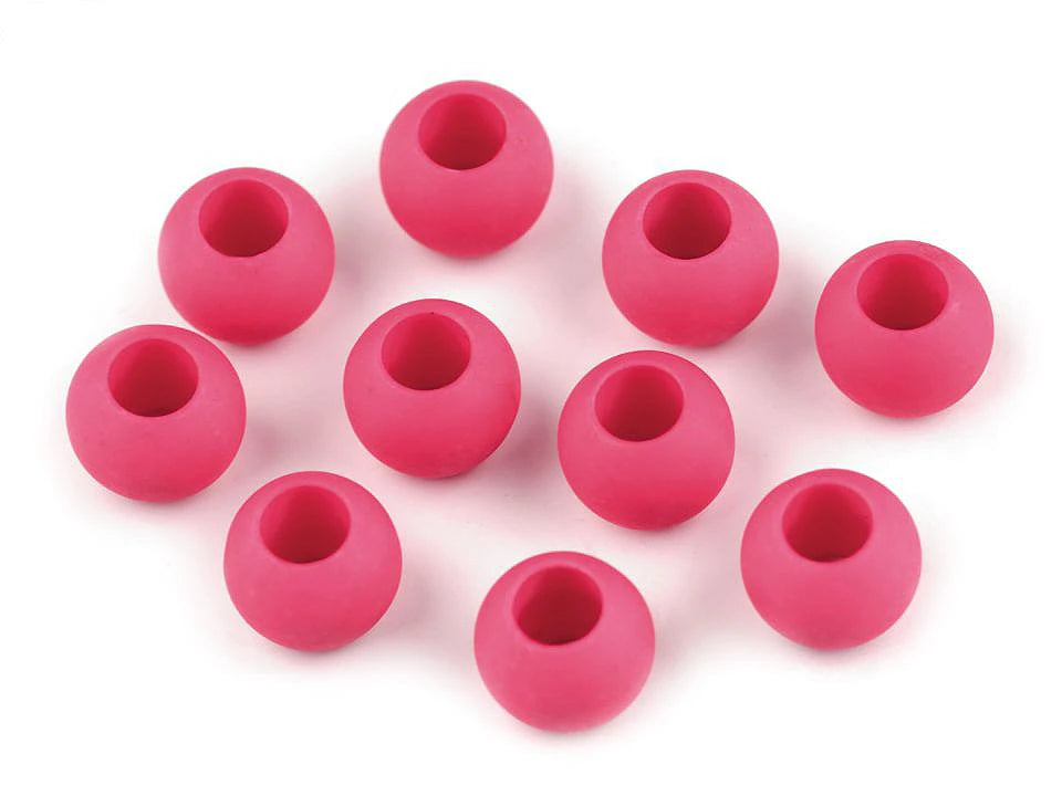 Plastmasas matētas pērlītes 10x12 cm |100 vai 700 gab.