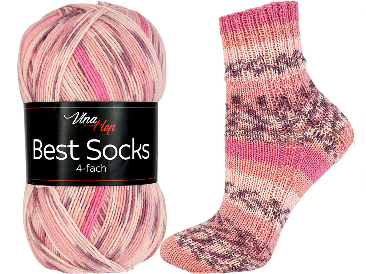 Dzijas Vlna Hep Best Socks- 100g / 420m