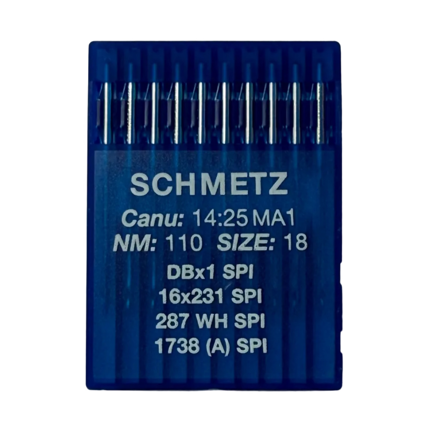 Industrial sewing machine needles SCHMETZ DBx1 (1738) SPI for dense and thin fabrics - 10 pcs.
