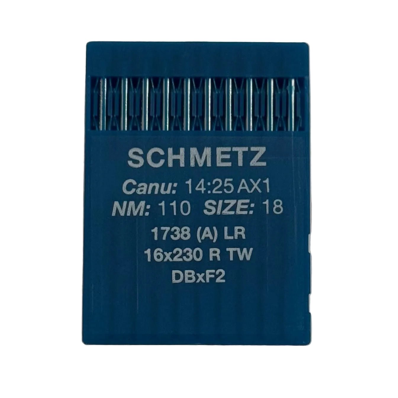 alt
Image of SCHMETZ DBx1 LR industrial sewing machine needles for leather (10 pcs) – available at Šarlote's Fabrics