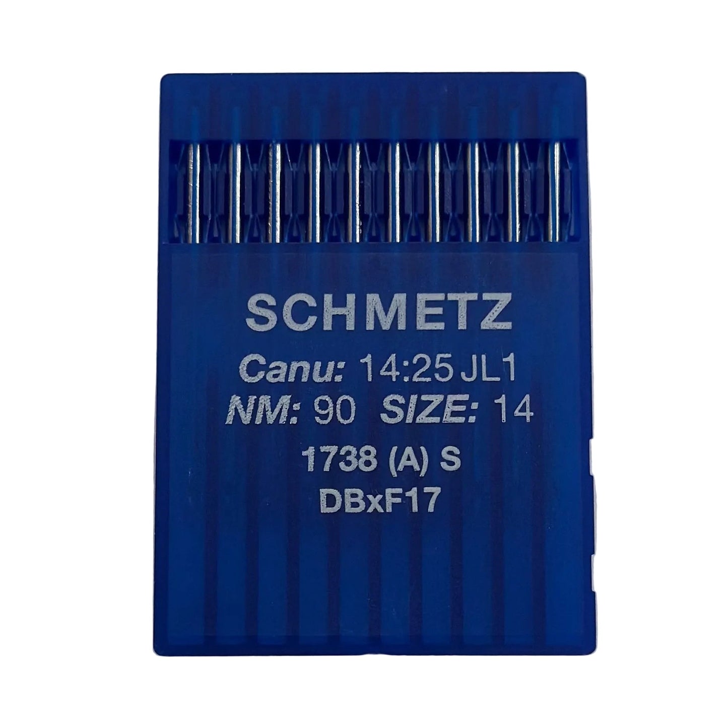 alt
Image of SCHMETZ DBx1 S industrial sewing machine needles - for leather (10 pcs) – available at Šarlotes audumi
