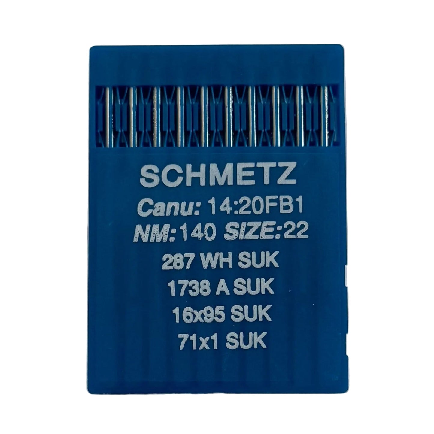 Image of SCHMETZ DBx1 SUK industrial sewing machine needles – for knitwear and denim (10 pcs) – available at Šarlotes audumi