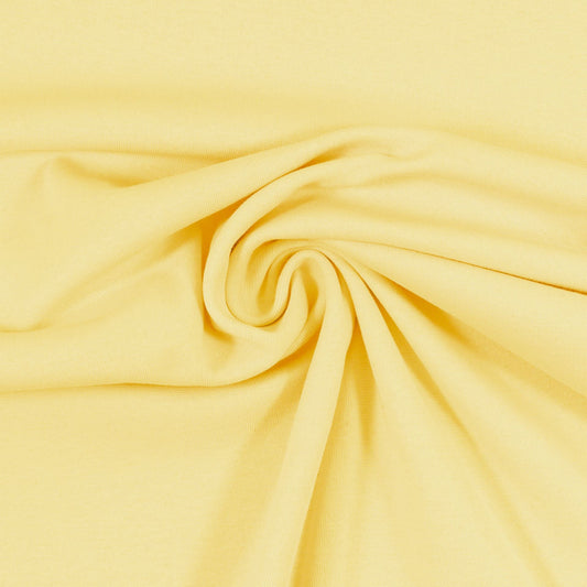 Fabric finishing edge | cuff - light yellow 240 g/m²