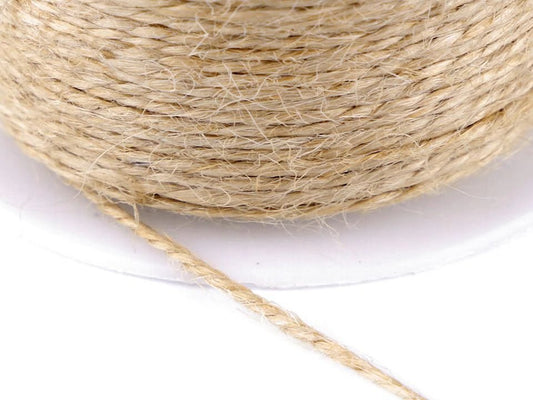 natural jute twine Ø1.5 mm | 10 m | 100% jute
