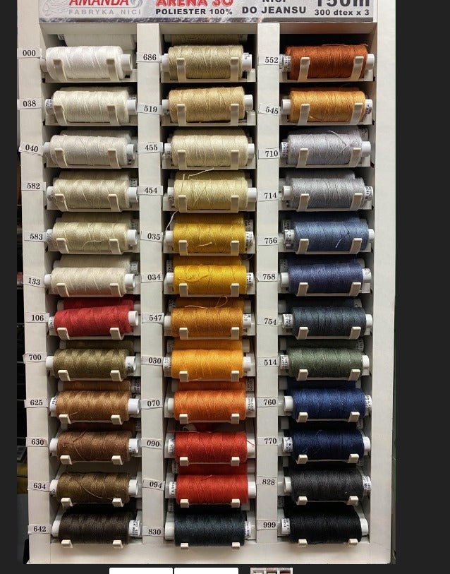 Amanda Arena No. 30 150 m-034 thread spool for thick fabrics