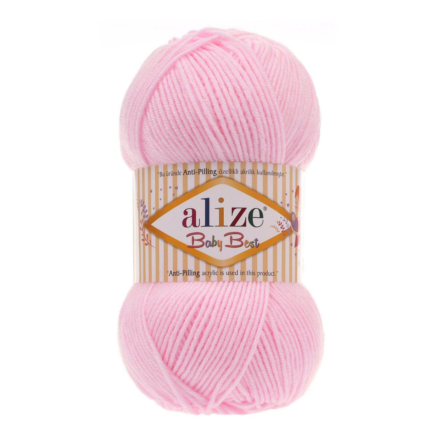 alt
Image with Alize Baby Best yarn - 100g / 240m – available at Šarlotes audumi