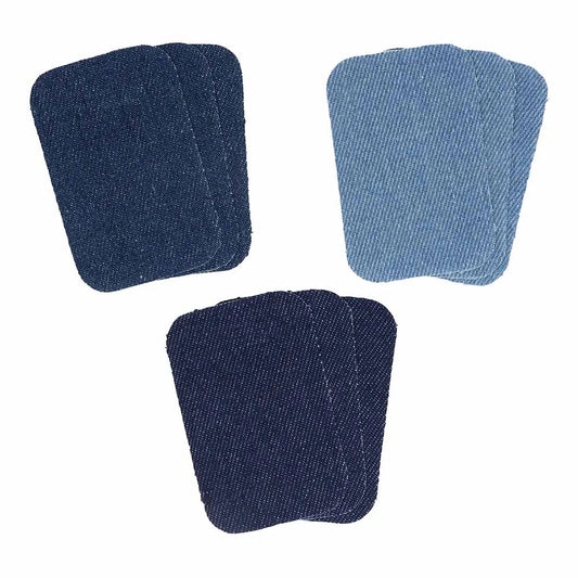 D
Jeans iron-on patches for clothing Milward 7.5x5cm - 9 pcs.