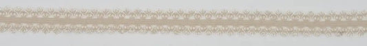 Image with elastic lace, 2.1 cm - vanilla – available at Šarlotes audumi