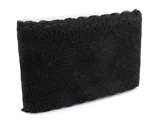 alt
Elastic polyester lace-16 cm black