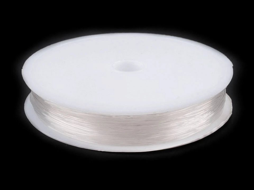 Flexible, transparent nylon thread |Ø0.4–0.6 mm| various shades
