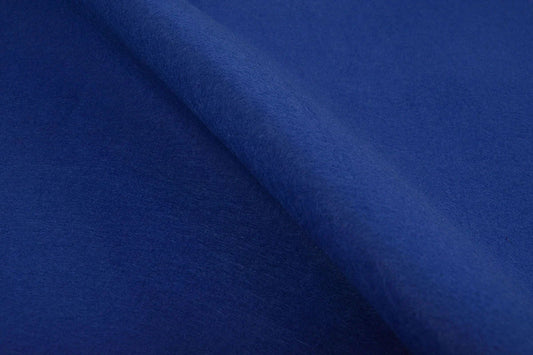 Felt fabric in rolls, soft, 1 mm - royal blue 220 g/m²