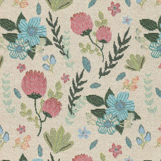 Image with Tapestry - Light Flowers 240 g/m² – available at Charlote Fabrics