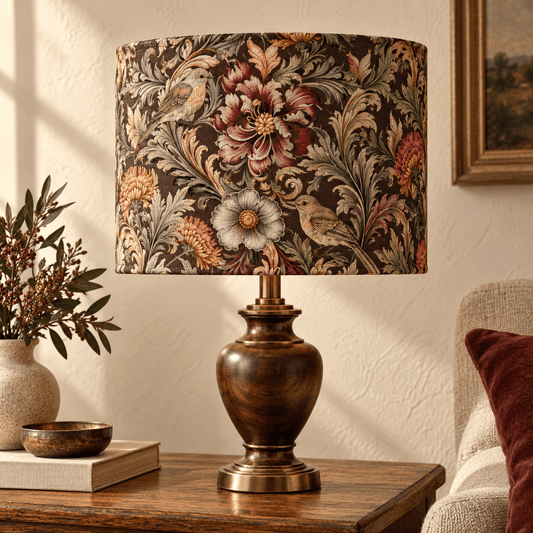 Gobelin z ptakiem w kwiatach – dostępny online w sklepie Charlotte Fabrics