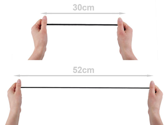 Image with Rubber, 6 mm – roll 126 m – available at Šarlotes audumi