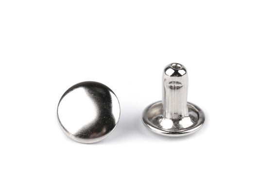 Nity metalowe dwustronne Ø8 mm - (100 szt.)