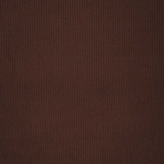 Image of cotton knit - chocolate shade 500 g/m² – available at Šarlotes audumi