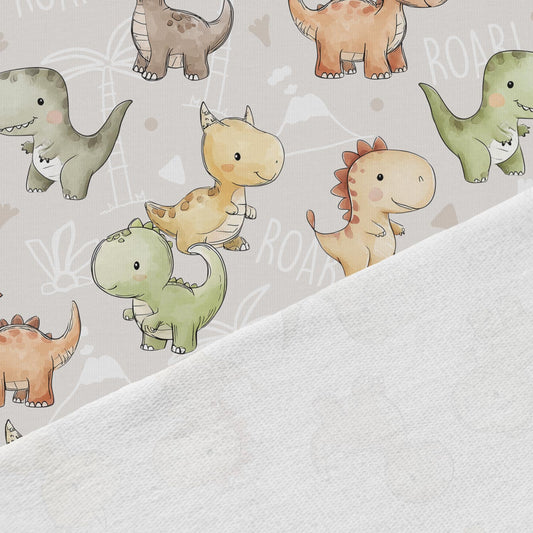 alt
Image with Cotton loopback knit - friendly little dinosaurs 250 g/m² – available at Charlotte's Fabrics
