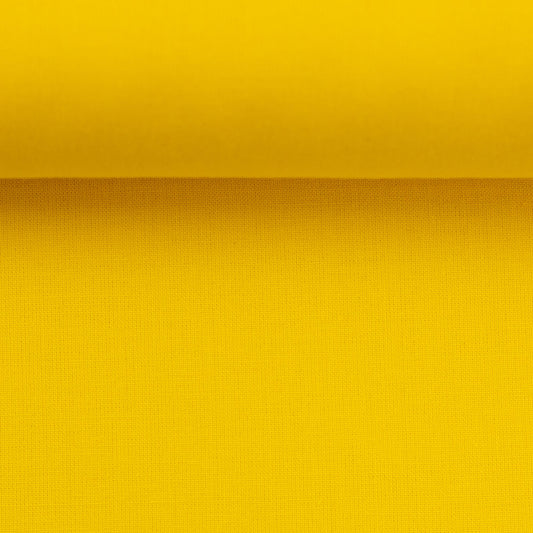 Cotton loopback jersey - sun yellow 240 g/m²