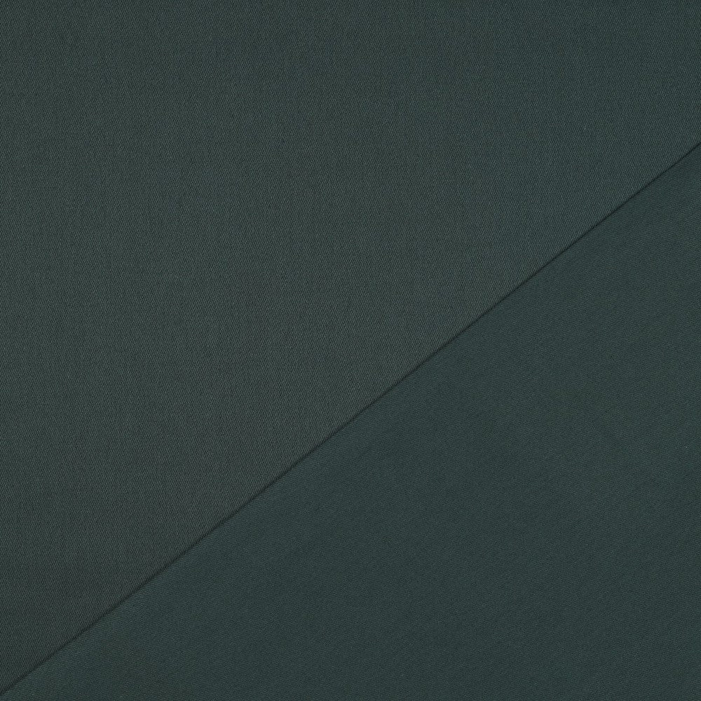 Image of cotton twill 250 g/m² – dark green – available at Charlotte Fabrics