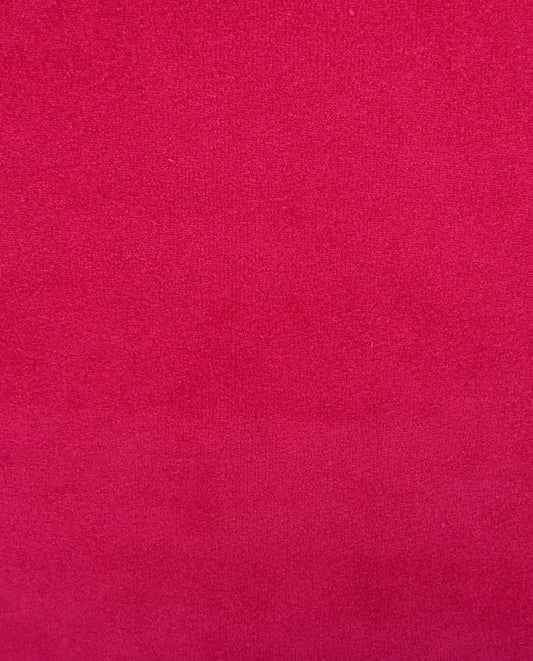 Cotton velour - fuchsia 250 g/m²