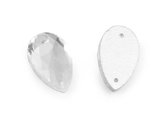 Sew-on crystals| 11 × 18 mm, 12 pcs.