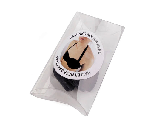 bra straps 15 mm - black