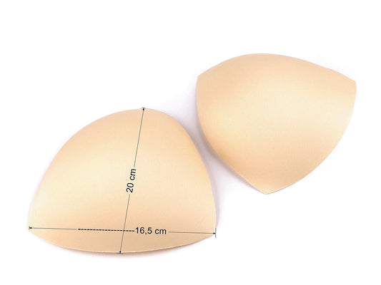 alt
Bra pads for swimsuits, lingerie, corsets, size XXXL - skin color