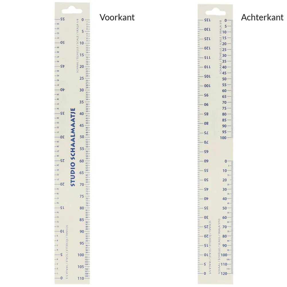Ruler for patterns| scale ruler – 30 × 4 cm