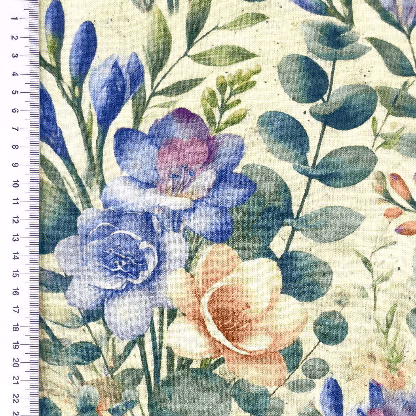 Linen with viscose - freesia 200 g/m²