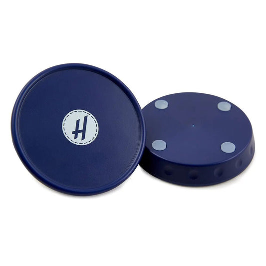 Hemline magnetic pin holder | Blue | Ø 5 cm