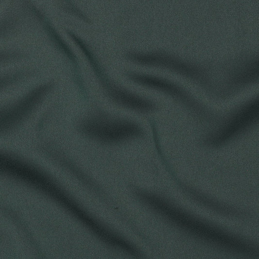 Image of faux silk fabric - army green 140 g/m² – available at Šarlotes audumi