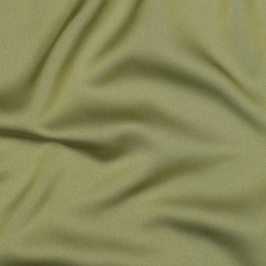Image with artificial silk fabric - olive 140 g/m² – available at Šarlotes Audumi