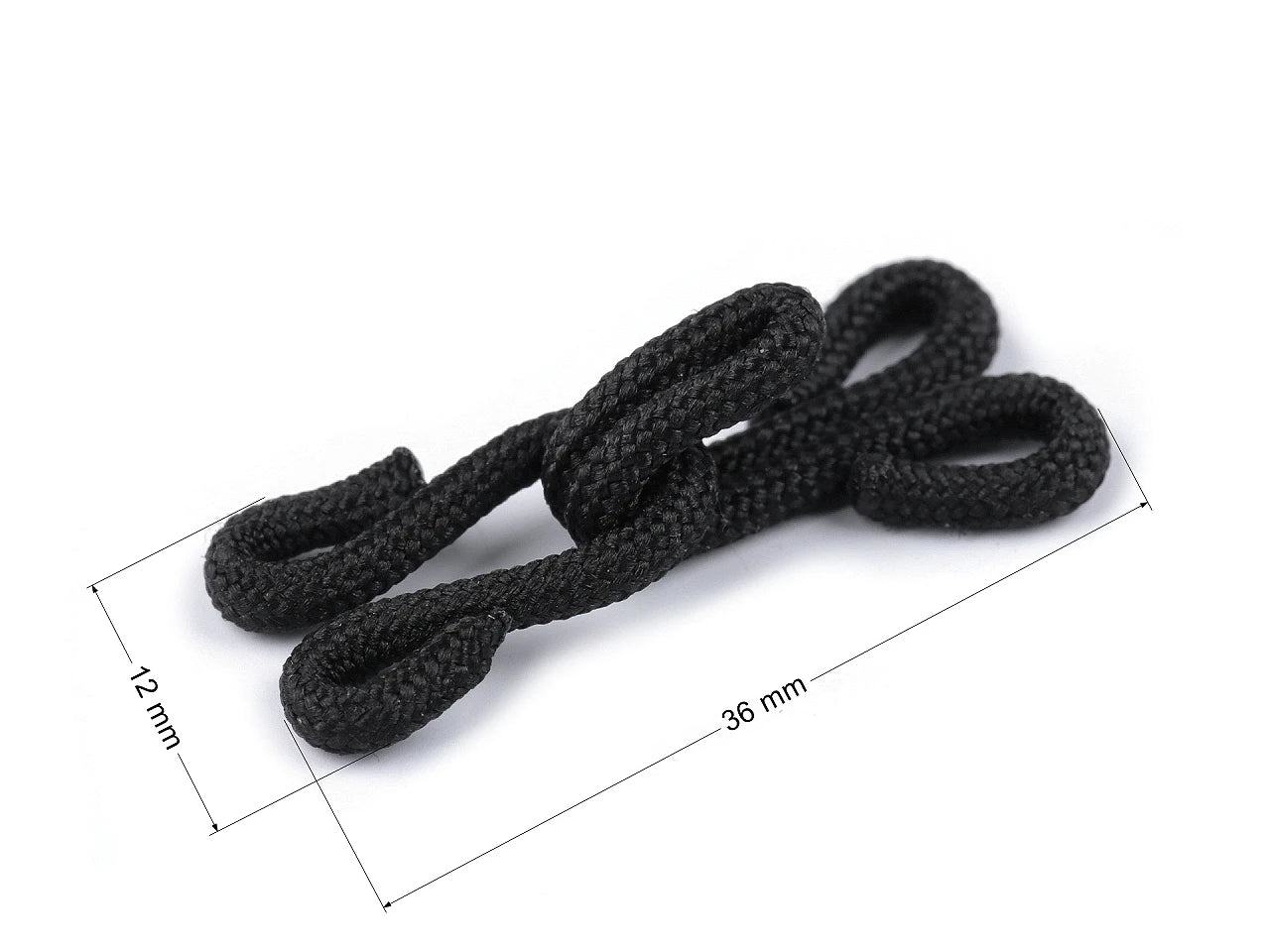 Image of metal hook and loop fastener, coated, 20 mm, 5 pairs|assorted shades – available at Šarlotes audumi