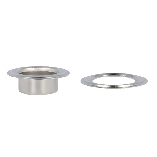 Metal rings, eyelets 10.5mm (15 pcs.) Milward - silver