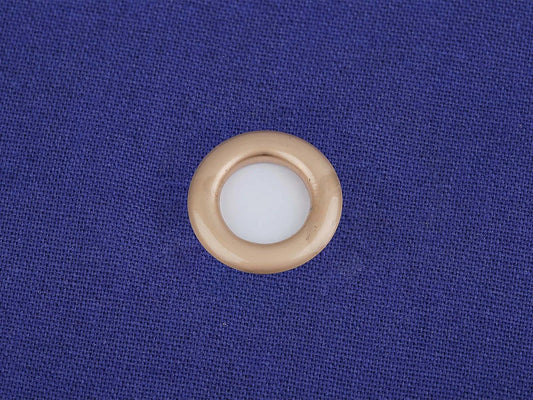 Image of Metal rings, Luversi inner Ø10 mm / outer Ø17 mm | 10 pcs | assorted shades – available at Šarlotes audumi