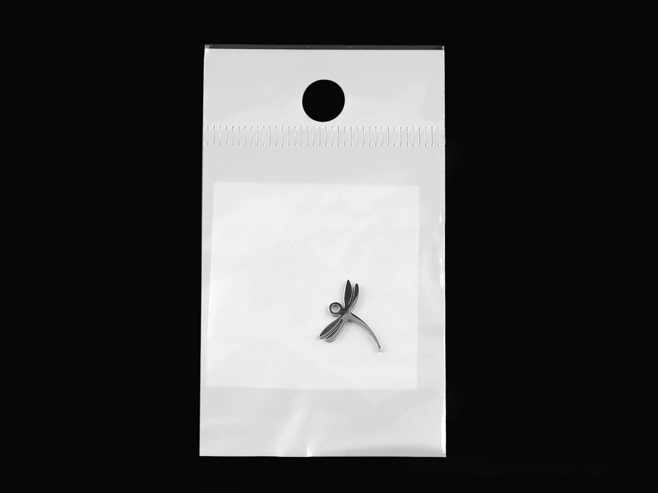 Image with metal pendant – dragonfly | different shades – available at Charlotte's fabrics