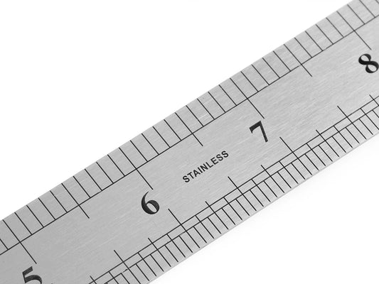 Metal ruler 30 cm