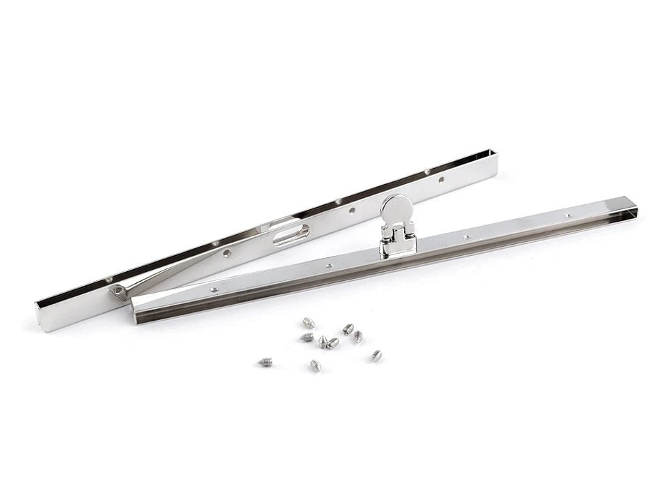 Zdjęcie metalowej ramki zapięcia do torby ze śrubami 12 cm – dostępne online Šarlotes audumi