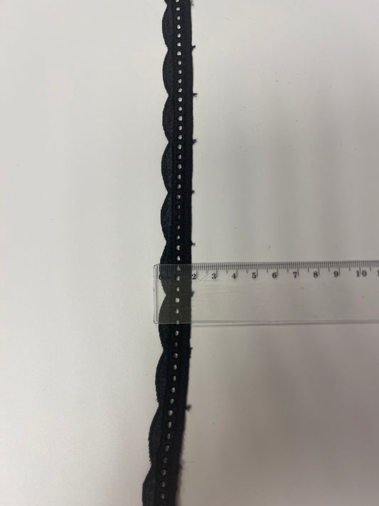 Zdjęcie z koronką 2 cm – czarna, dostępna online Šarlotes audumi