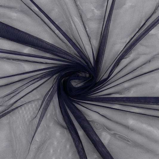 Soft tulle - dark blue 25 g/m²