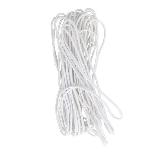 Milward elastic beading cord 1.3 mm 3.6m - white