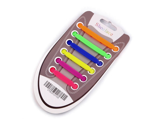No-tie silicone shoelaces| Various colors