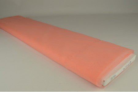 Organza - salmon pink 25 g/m²