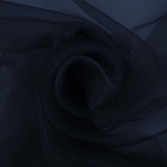 Organza - dark blue 25 g/m²