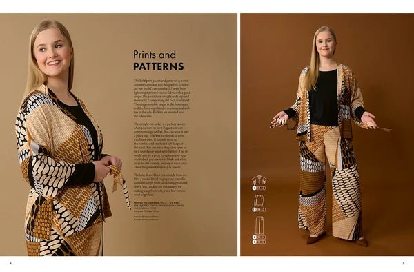 Zdjęcie czasopisma z wykrojami damskimi OTTOBRE design Woman 5/2022 w języku angielskim – dostępne online w Charlotte Tkaniny